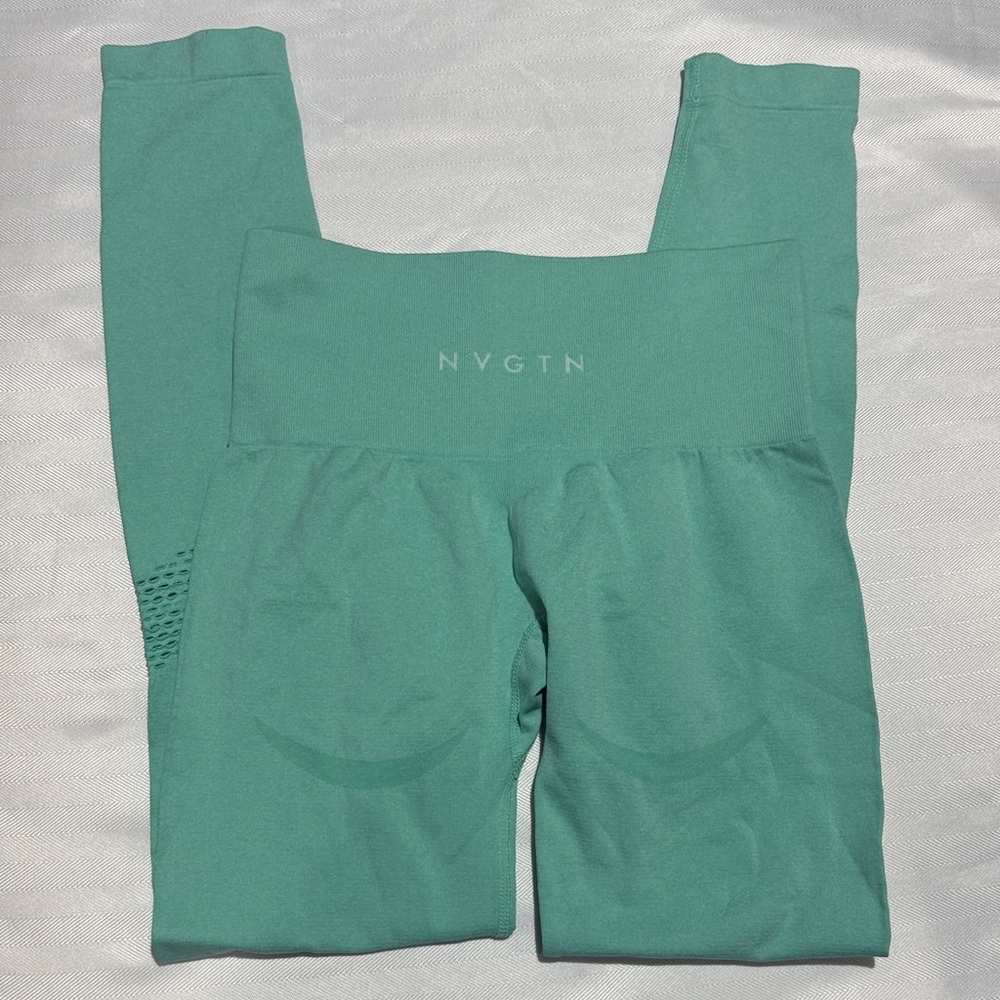 NVGTN High-Waist Sculpting Leggings in Teal